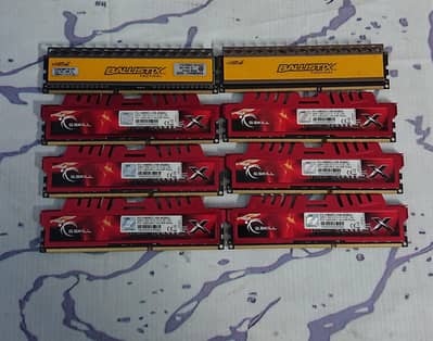 8GB DDR3 Heatsink RAM Sticks Pair