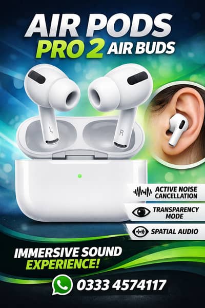 Apple Air pods pro2 | ANC Air Buds A9 Joyroom |M10 Wireless Earbuds