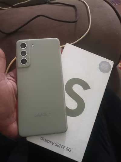 Samsung galaxy s21 Fan edition With box exchange possible