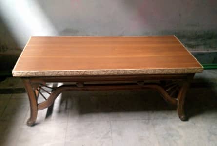 wooden center table
