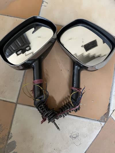 Old School electric fender mirrors