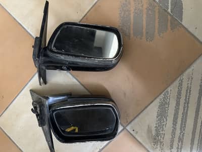 Old School rear view mirrors