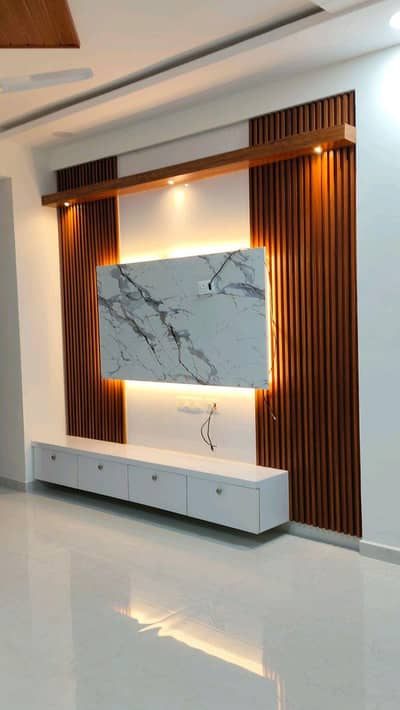 Media wall/Dressing wall/CnC work/walldrobe/Kichen work/ Renovation