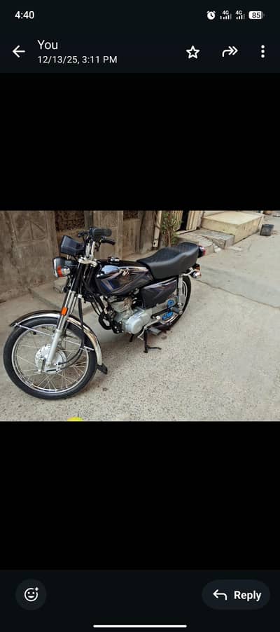 Honda 125 . . . 25 model