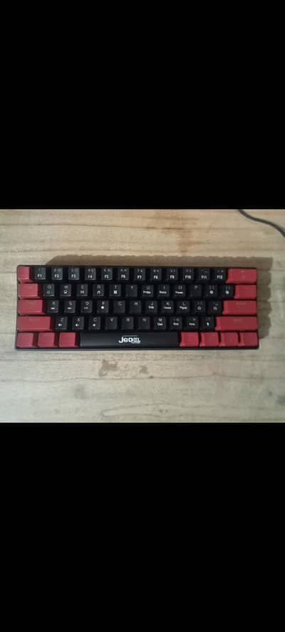 Jedel KL-69 Mechanical Keyboard 60% size Blue switches new