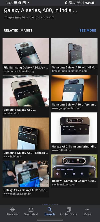 Samsung galaxy A80 8128gp Full box dual sim pta appeal