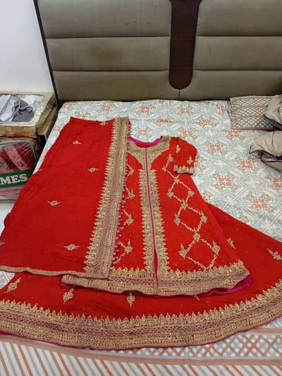 Bridal Wedding Sharara Urgent Sale
