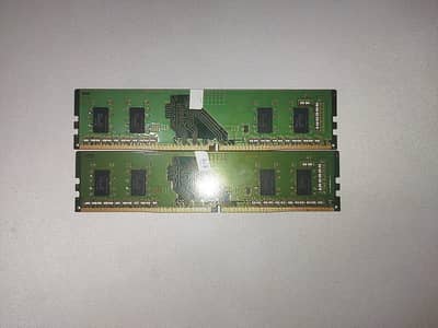 4GB DDR4 Desktop RAM 2 sticks 2400mhz