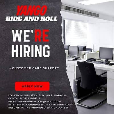 Customer care Support and Sales Executive