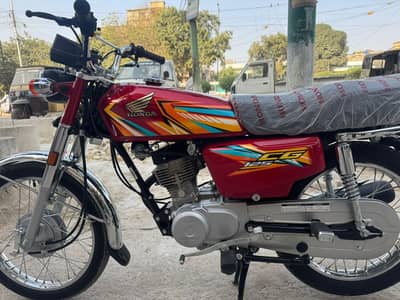 Honda CG 125 2026 brand new showroom condition 2025 k 12 month registr