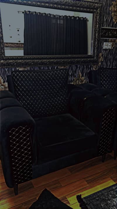 7 seater sofa set with center tables