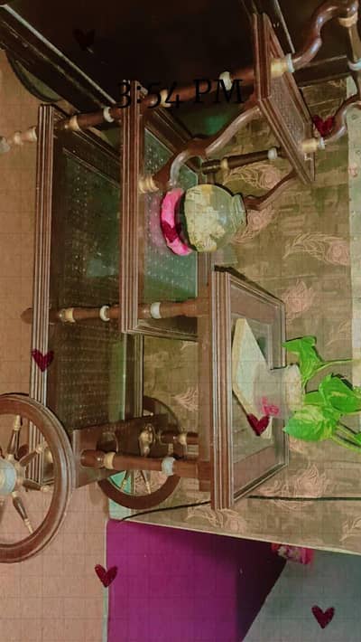 chiniyooti wood Tea trolly