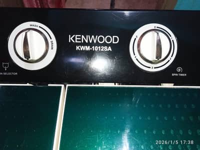 Kenwood washing machine twin tub model number KWM-1012SA