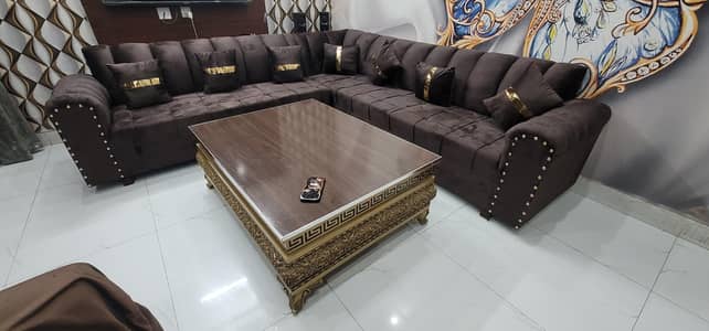 SOFA L SHAPE 7 SEATER BRAND NEW NEVER USED