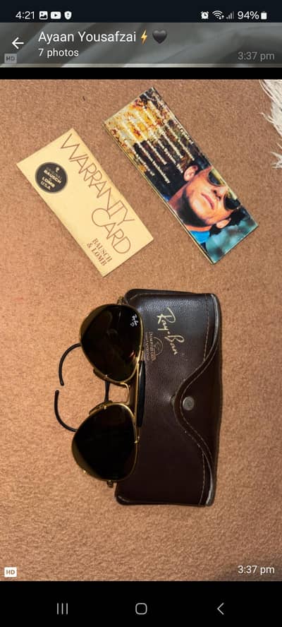 Rayban Diamond Hard Sunglasses Orignal Made in USA