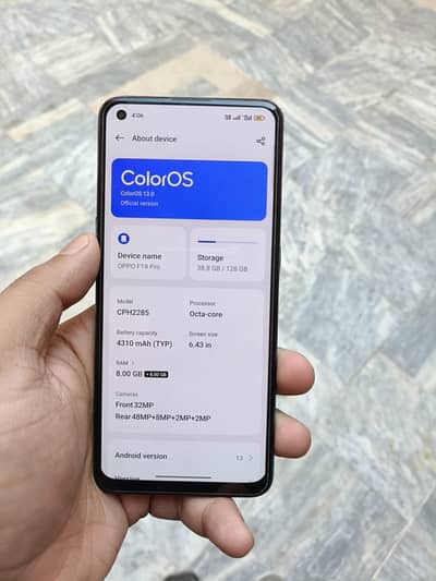 Oppo F19 pro 8/128