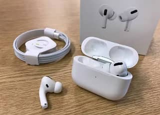airpods pro - new with box and charger cable