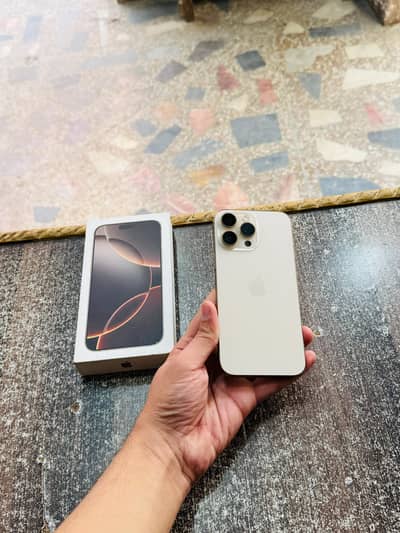 iphone 16 Pro Max with Box 512GB Genuine Waterpack