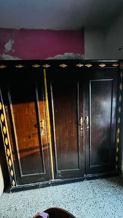 room set complete bed almari side tables or dressing table