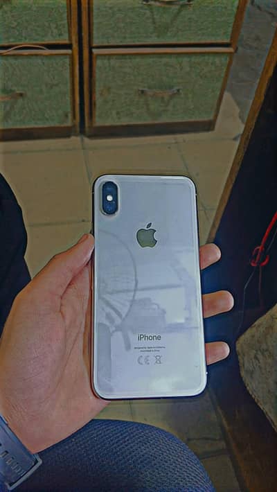 IPHONE X PTA OFFICE APPROVED WHITE COLOR 64 GB CONDITION 10.9. 5