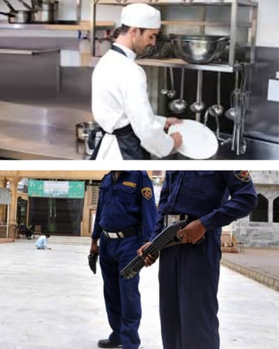 I need House Cook / Security Guard Job