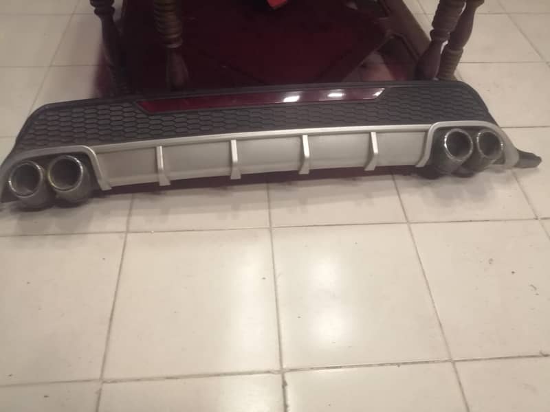 Toyota  Back bumper diffuser 2