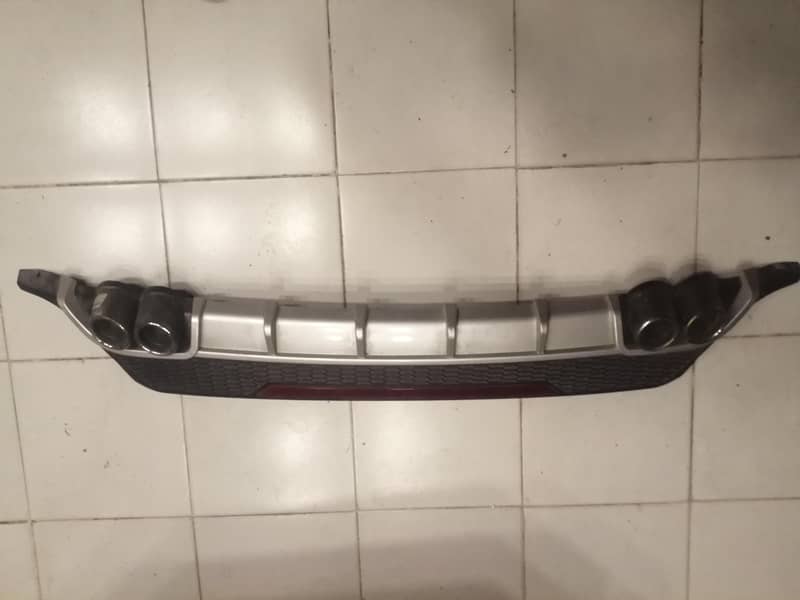 Toyota  Back bumper diffuser 4