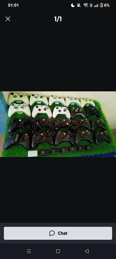 Xbox 360 Wireless and Wired Controllers WhatApp No (03292128331)