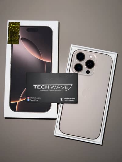 iPhone 16 Pro 128gb Desert Mercantile PTA approved