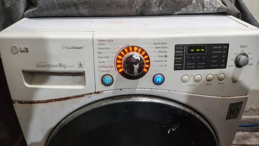 LG front-load washing machine