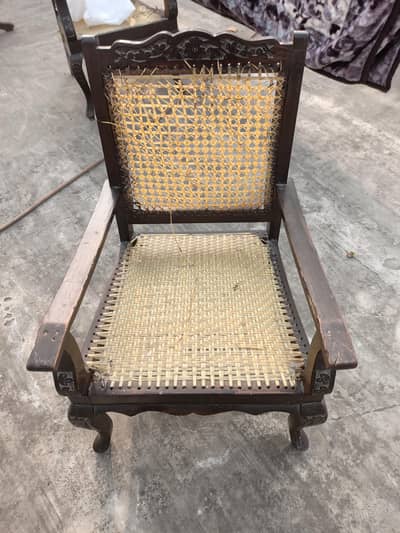 3 CHAIR & 2 SIDE TABLE  FOR SALE