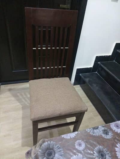 Dining Table with 6 Chairs For sale