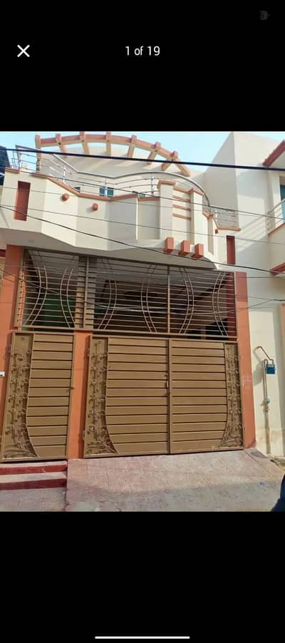 Bashir town Rafi Qamar Road luxury 5 marly sami Double story story house for sale