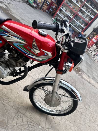 Honda CG 125 2023 Islamabad number