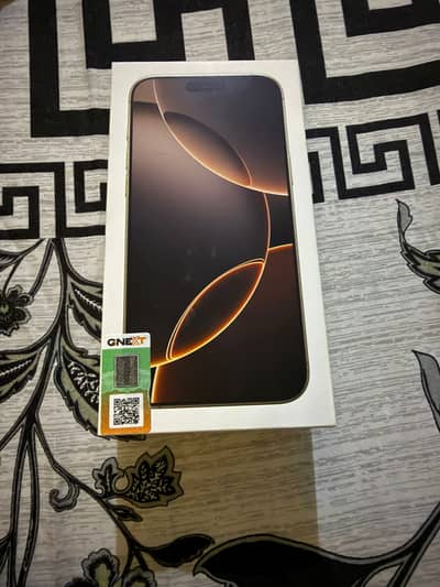 Apple iPhone 16 Pro Max 256 gb PTA approved