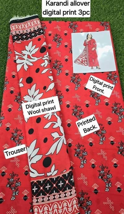 3 PC's women's printed suit