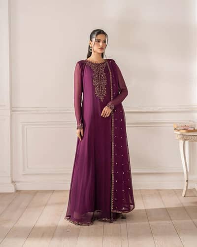 women Unstitched suits, maxi, Embroidered suits,