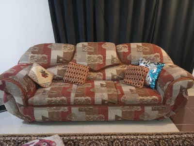 1+2+3 Seater Sofa Set - Solid Wood