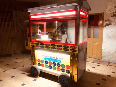 French fries counter