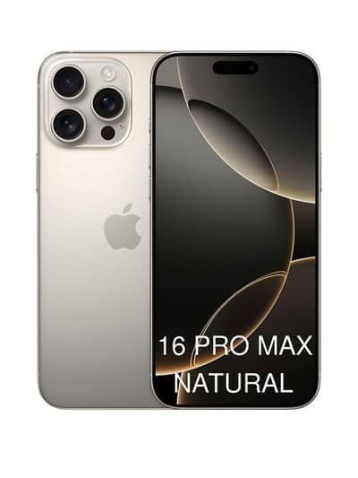 IPHONE 16 PRO MAX 6.7"256GB PHYSICAL+E SIM