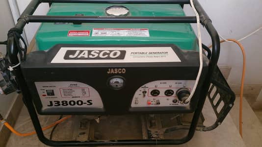Jasco 3800. Output capacity 3.1 kva.