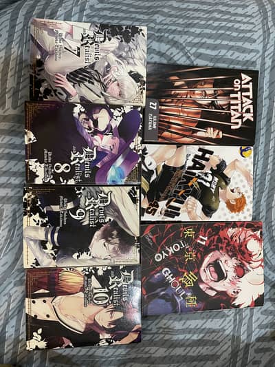  ATTACK ON TITAN, HAIKYUU!! , TOKYO GHOUL, DEVILS AND REALIST