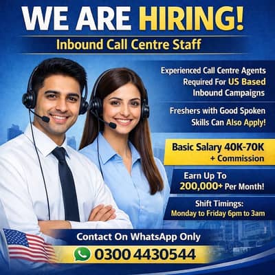 Call Centre Agents | Call Centre Jobs | CSR Required