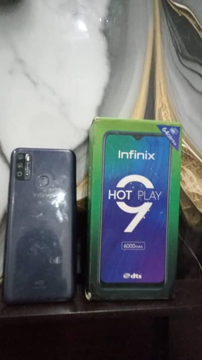 Infinix hot 9 play 10/10 condition