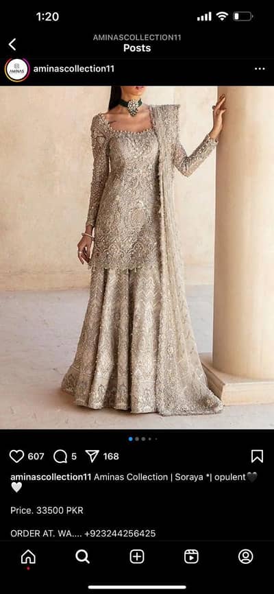 bridal and party wear dres