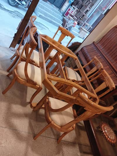 Dinning Table - 8 Seater Dinning Table - Wooden Table - Dinning Set