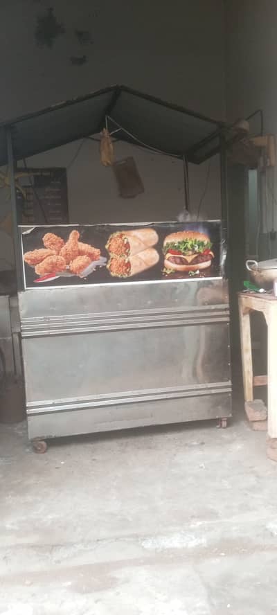 Shawarma berger fast food counter