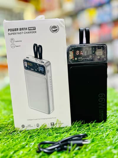 Transparent 20000 mah Power Bank