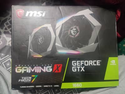 GTX 1660 Super – Display Issue – Seal Intact – For Repair / Parts