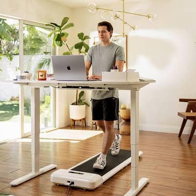 ‍ 2-in-1 Walking Pad Treadmill | Flat Folding ‍